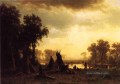 Einer indischen Encampment Albert Bierstadt